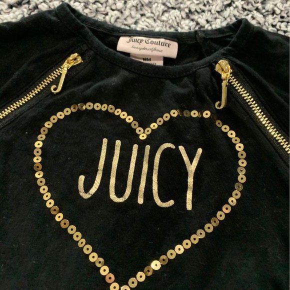 4 for $20 | Juicy Couture 18 Month Baby Girl Top - Picture 3 of 5